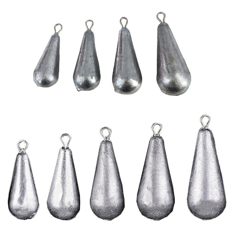 BE-TOOL 10PCSFishing Weight Sinker Lead Weights Sinker Fishing