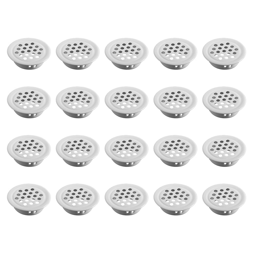 Stainless Steel Round Air Vent Grille Cover Circular Ventilation Cover Stainless Steel Dryer Air Vent For Dryer Damper Thermostat Oven