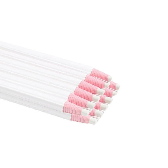 BE-TOOL 12 Pieces Colorful Drawing Crayon Sewing Marker Pens Marking Wax Pencils for Clothing Leather Drawing Line Positioning