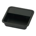 thumbnail image 1 of BE-TOOL 2 Pack Hidden Sliding Door Pull Handle Zinc Alloy Sliding Closet Door Handles Recessed Finger Pulls (Black, 32mm/1.26"), 1 of 8