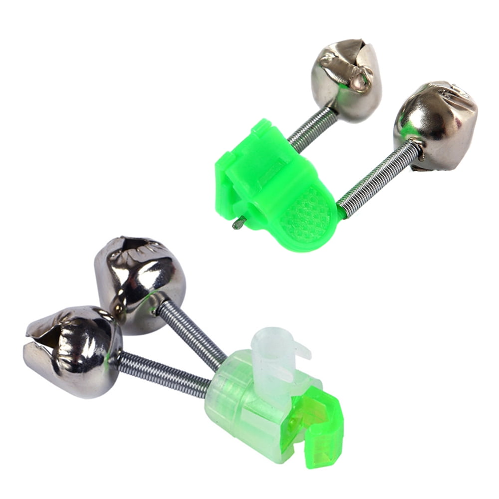 BE-TOOL 200Pcs Fishing Alarm Bells Fishing Pole Bells Dual Alert Bells ...