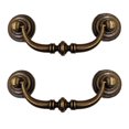 thumbnail image 1 of BE-TOOL 2Pcs Vintage Drawer Pulls Handles with Screws Dresser Drawer Cabinet Handle Cabinet Hardware Brass, 1 of 8