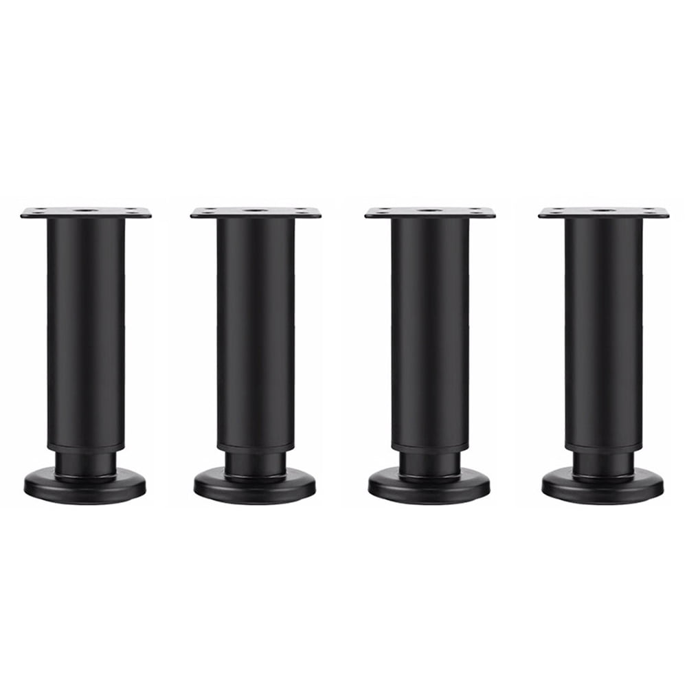 BETOOL 4PCS 712 inch Adjustable Metal Furniture Legs Bed Support Legs