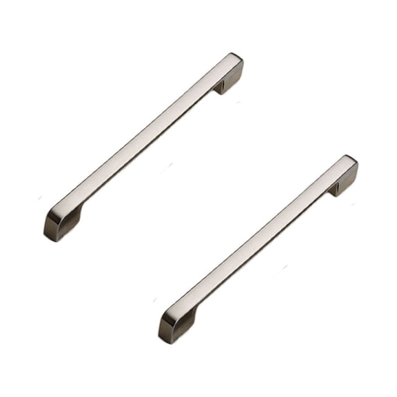 BE-TOOL 5 Pack Square Cabinet Pull Handle, 160mm/6.29" Hole Centers Dresser Drawer Pulls, Kitchen Cabinet Handle Pull Hardware Gold