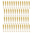 thumbnail image 1 of BE-TOOL 50Pcs Soft Plastic Lures Fishing Soft Baits Soft Bait T-Tail Soft Worms Fishing Bait Fishing Lures Fish Tackle Accessory (Gold), 1 of 8