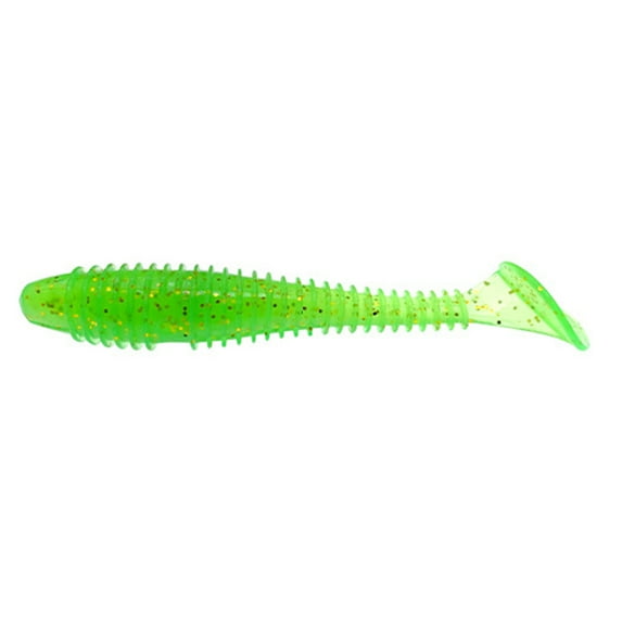 BE-TOOL 50Pcs Soft Plastic Single Color Lures 55mm/2.1in Fishing Baits T-Tail Soft Bait Set for Brown Trout Barbel Catfish Carp Bream