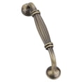 thumbnail image 1 of BE-TOOL 5PCS Antique Cabinet Handle with Screws, 128mm/5.03" Hole Spacings Drawer Pulls Cabinet Hardware Dresser Cupboard Puller Replacement Weathered Nickel, 1 of 8