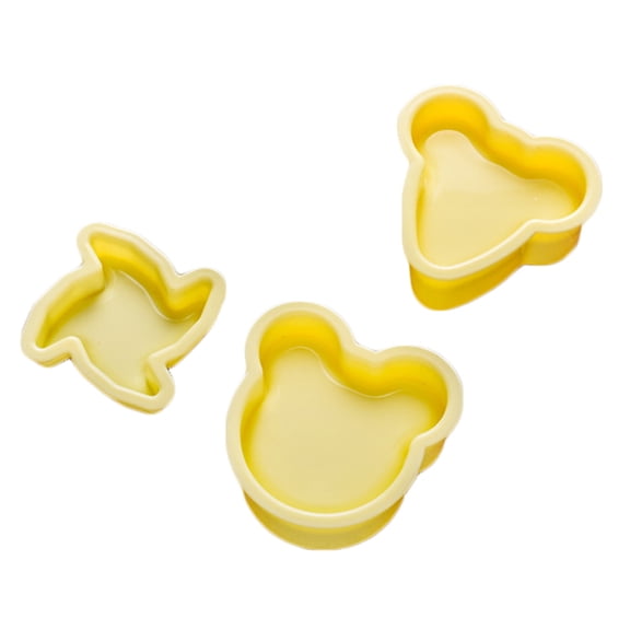BE-TOOL A Set of Sushi Maker Molds with Rice Scoop Rice and Vegetable Roll Mould Bento Mould Camping Travel Picnic for Student and Children Yellow