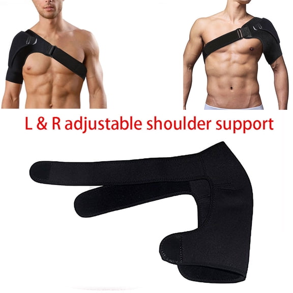 BE-TOOL Adjustable Shoulder Brace Shoulder Support for Men Women Torn Rotator Cuff Support Dislocation Tendonitis