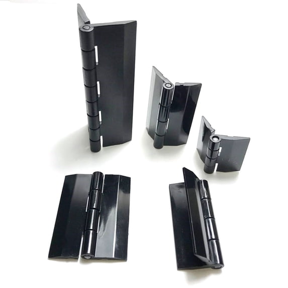 BE-TOOL Black Acrylic Plastic Hinges Cabinet Reinforced Drawer Hinge Door Hinges