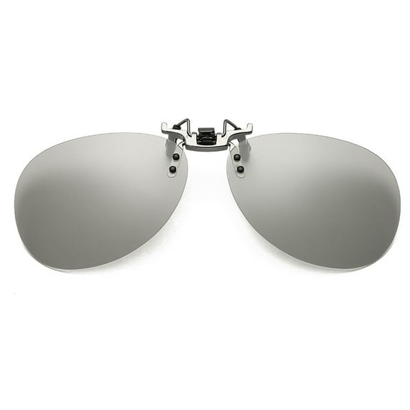 BE-TOOL Clip-on Polarized Sunglasses Polarized Lenses UV400 Protection Unisex (Glasses not Included)