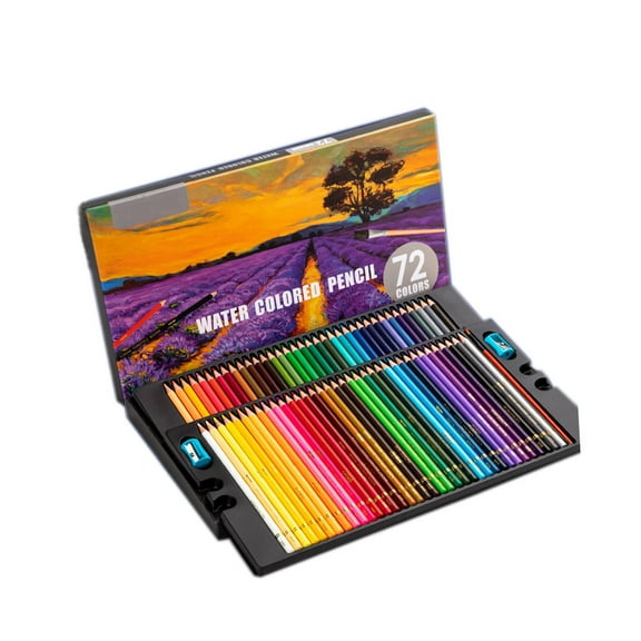 BE-TOOL Colored Pencils Sets Colored Lead Core Water Soluble Wooden Pole HB Pencils for Students Beginners Artists