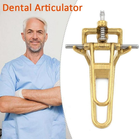 BE-TOOL Dental Teeth Articulator Dental Air Water Triple 3-Way Spray Syringe Full Mouth Gold