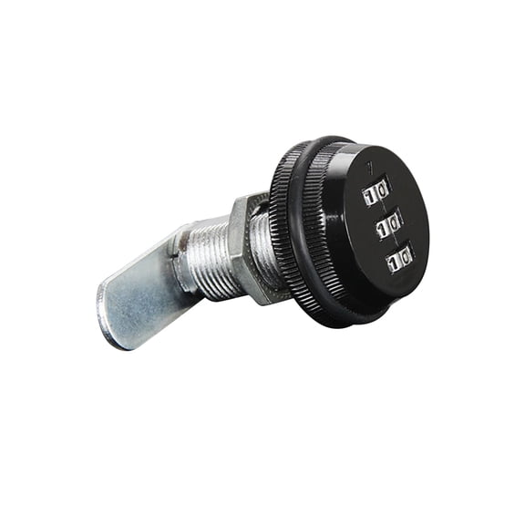 BE-TOOL Digital Combination Cam Lock Zinc Alloy Lock Security Door Lock Latch Password Coded Lock for Office File Cabinet Mailbox Locker Black
