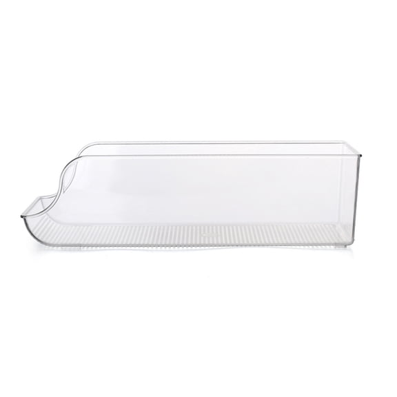 BE-TOOL Drink Can Storage Holder Fridge Can Organizer Storage Box Pantry Drink Holder Beverage Canned Container Dispenser Bin for Refrigerator Freezer Countertop