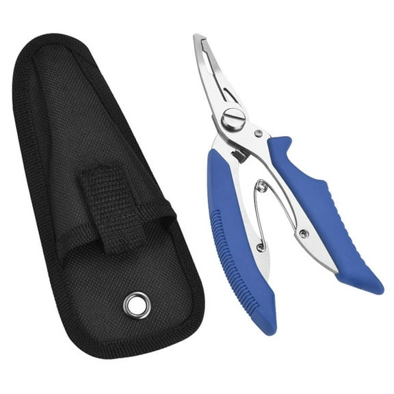 BE-TOOL Fish Gripper Tool with a Bag Stainless Steel Fish Holder Fishing Pliers with Locking Clasp Fishing Gadget