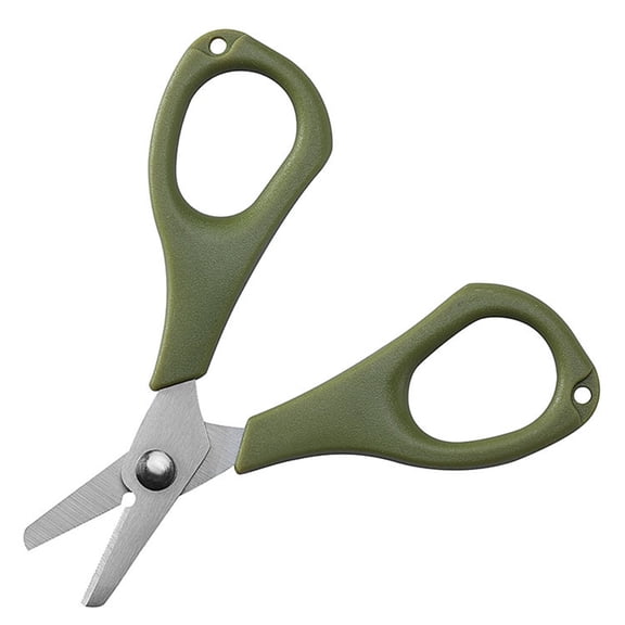 BE-TOOL Fishing Line Scissor Thread Cutter Mini Scissor for Cutting Fishing Line DIY Cardboard (Green)