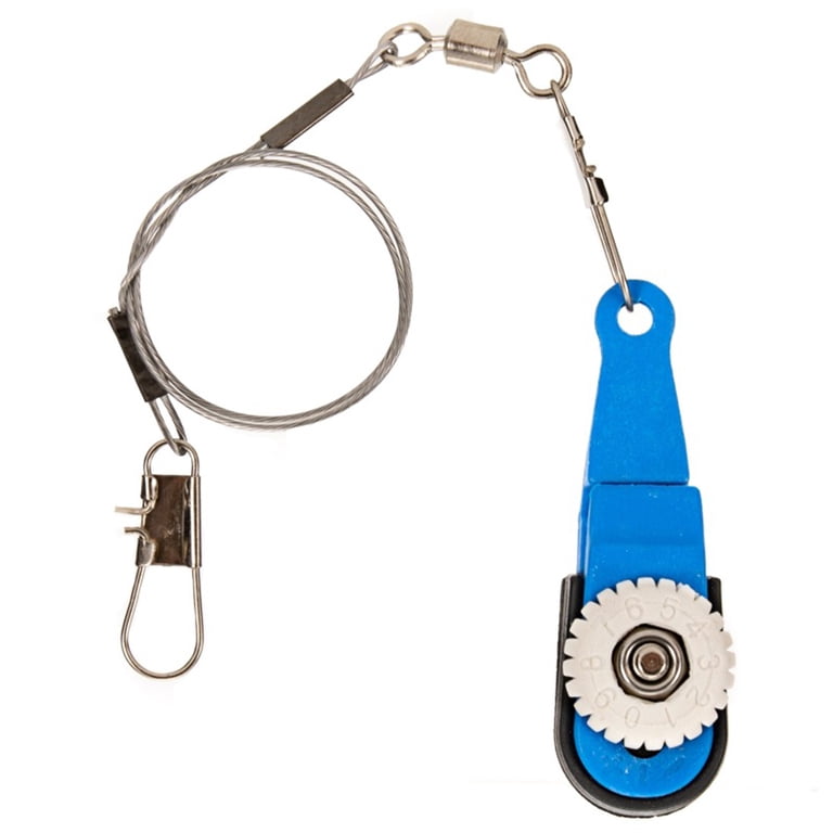 clips for wire fish hook BE-TOOL Fishing Weights Clip with Wire Fishing accessories for Holding  Fishing Line Hooks Sinker Beads Blue (Small)