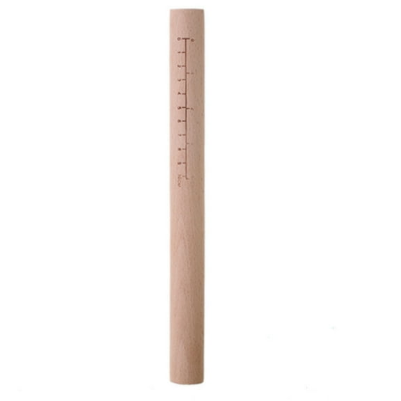 BE-TOOL French Wood Rolling Pin, 11 x 0.9 inch Wooden Rolling Pins for Baking, Beech Wood Rolling Pin Dough Roller for Baking, Cookie, Pizza, Pastry Dough