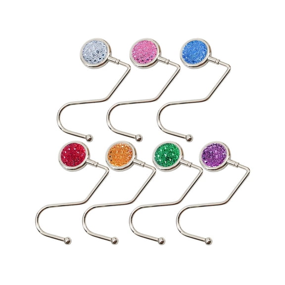 BE-TOOL Handbag Hook Table Hook Hanger Bag Holder Bear 34 Pounds Weight for Christmas Stockings Bag Zinc Alloy Green