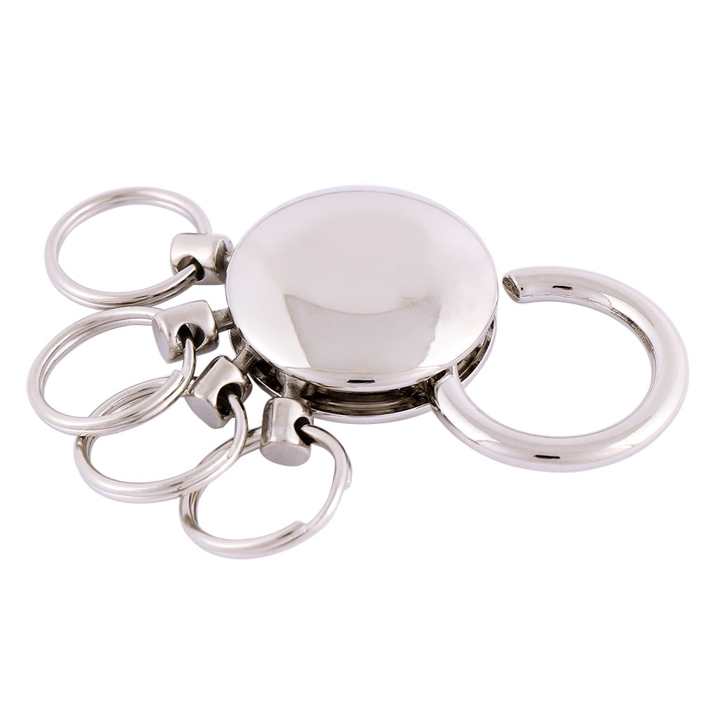 BE-TOOL Keychain Snap Buckle Waist Belt Key Chain with 5 Detachable Key ...