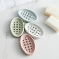 thumbnail image 1 of BE-TOOL Multifunctional Soap Dish with Drainage Hole Soap Box Soap Container Silicone for Bathroom Shower, 1 of 6