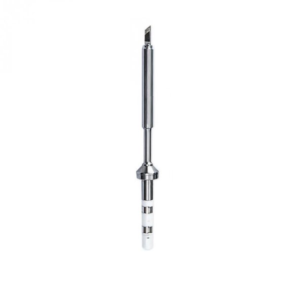 BE-TOOL Original Replacement Solder Tip for TS100 Digital LCD Soldering Iron, 105mm Length Soldering Iron Silver (TS-KU)