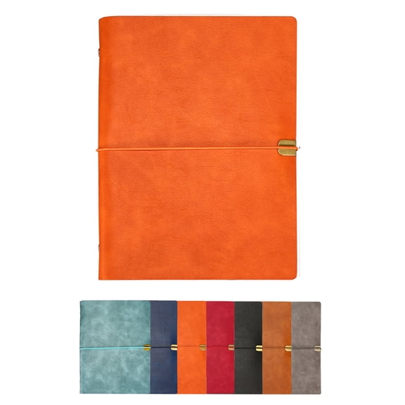 BE-TOOL PU Leather Notebook 100 Sheets Dawling Inner Papers Refillable Ring Binder Folder School Office Stationery