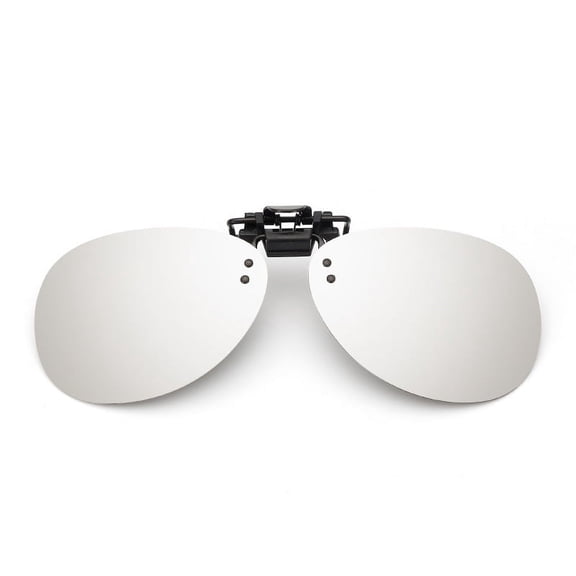 BE-TOOL Polarized Day Night Sunglasses Clip Glasses Polarized Lens Sunshade for Adults Unisex