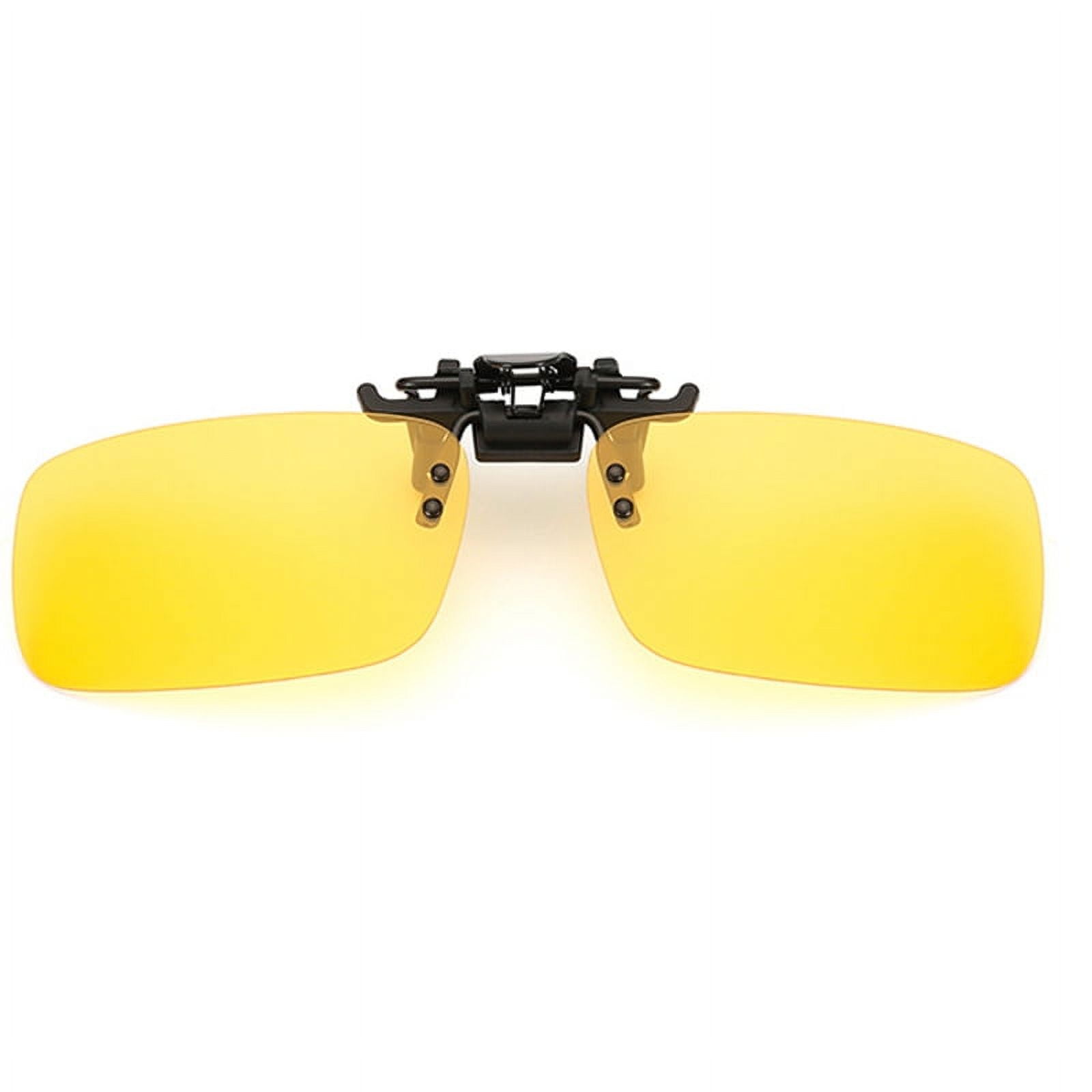 Be tool Polarized Sunglass Clip Clip On Sunglasses for Prescription Glasses Driving Fashion Unisex Size One size Green
