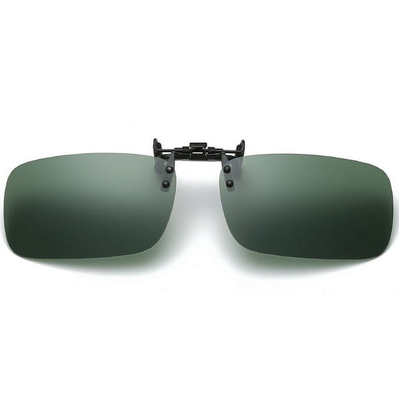 BE-TOOL Polarized Sunglasses Glasses Clip Square Outdoor Driving Night Vision UV Protection for Adults Unisex