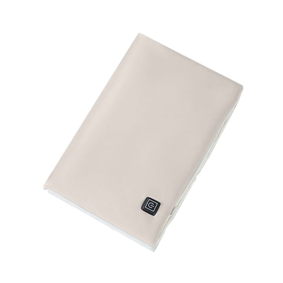 BE-TOOL Polyester Heating Handbag Hand Warmers Rechargeable Outdoor Electric Heating Bag 3 Levels Heating (White)