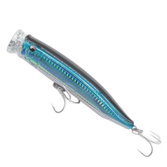 BE-TOOL Popper Topwater Lure for Bass Fishing Minnow Popper Crank Baits Artificial Swimbaits for Saltwater Freshwater