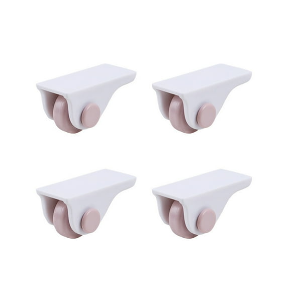 BE-TOOL Roller Wheels Self Adhesive Wheels for Furniture Directional Caster Cabinet Trash Can 360 Degree Free Rotation Universal