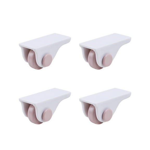 BE-TOOL Roller Wheels Self Adhesive Wheels for Furniture Directional Caster Cabinet Trash Can 360 Degree Free Rotation Universal