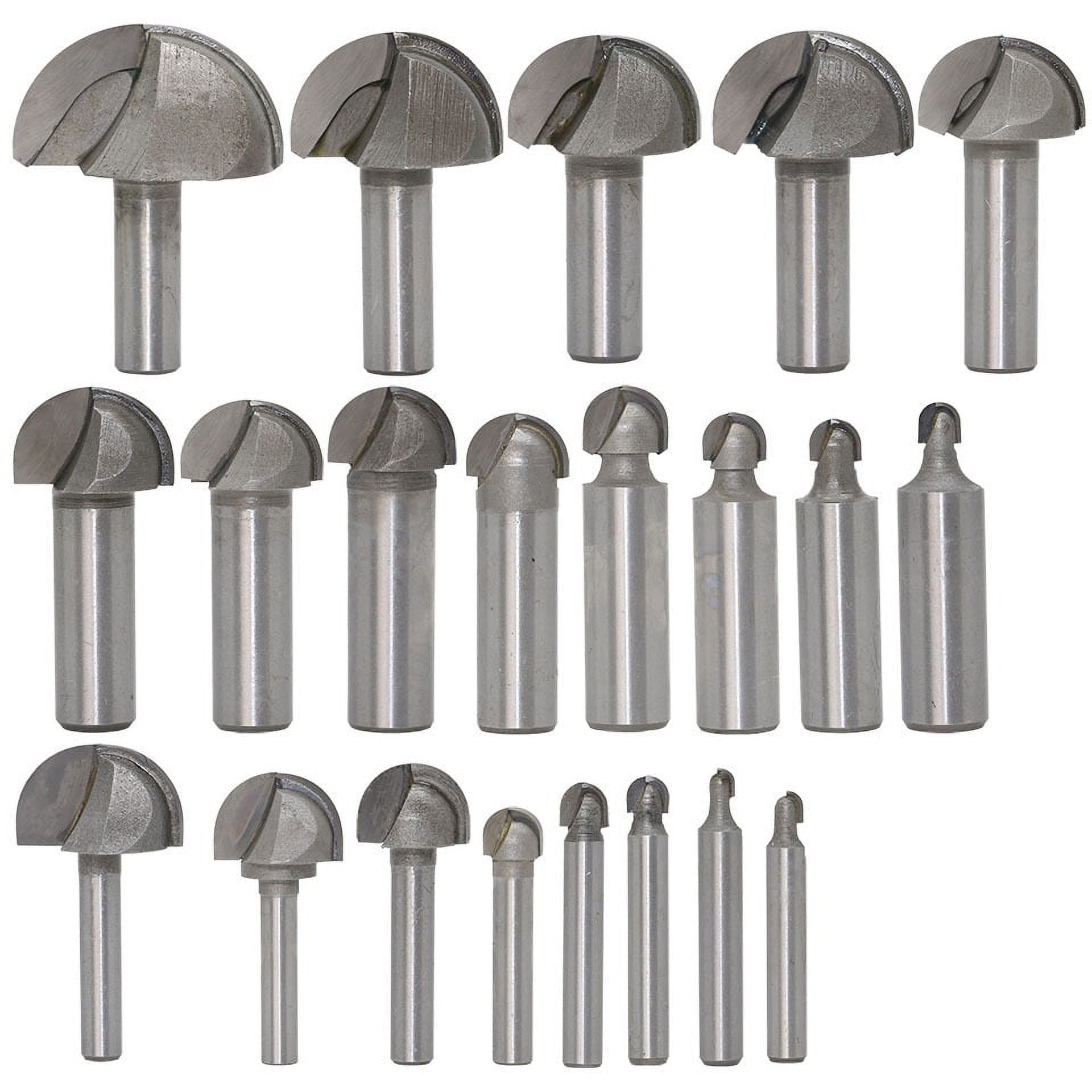 BETOOL Round Bottom Router Bits for Cutting Beading Fluting Tools 23