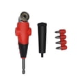 thumbnail image 1 of BE-TOOL Screwdriver with Handle and 4 Screwdriver Bit Screwdriver Set 105° Adapter Hex Drive, 1 of 8