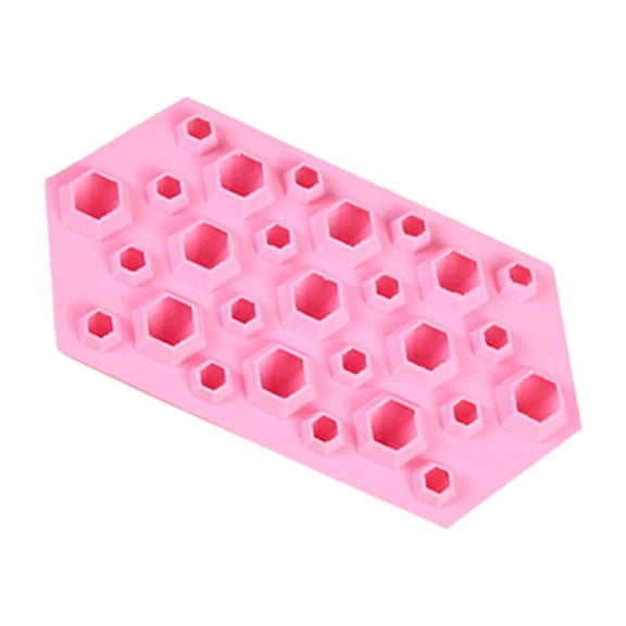 BE-TOOL Silicone Diamonds Ice Cube Ice Maker Stick Tray Chocolate Mold Easy-Release Reusable Stackable for Frozen Drinks