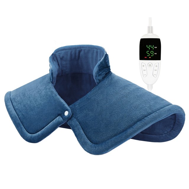 BETOOL Small Electric Heating Pad Neck Heating Pad 5 Level Heating for