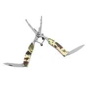BE-TOOL Stainless Steel Fishing Scissor Multifunctional Fish Lip Gripper Fish Holder Anti-Slip Fishing Pliers