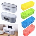 thumbnail image 1 of BE-TOOL Storage Box Wire Cable Management Box Cord Organizer ABS Engineering Plastic 6 Color, 1 of 8