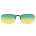 thumbnail image 1 of BE-TOOL Sunglasses Clip UV 400 Protection Suitable for Child Adults Unisex Yellow Green S/M/L, 1 of 8