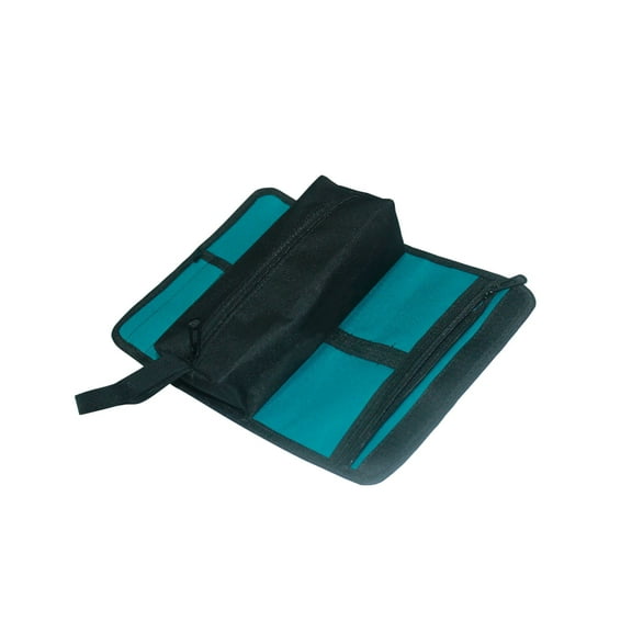 BE-TOOL Tools Organizer Bag with Pockets Oxford Cloth Bag for Electricians Woodworkers Storage T-Drill Bits Cordless Electric Wrenches Carving Knives Tape Measure Utility Knife