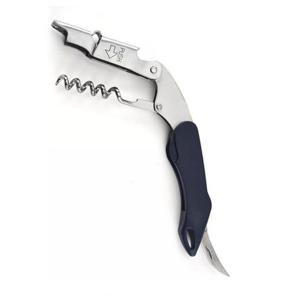 BE-TOOL Wine Opener Corkscrew Arc Knife for Cut Red Wine Tin Foil Multifunctional Tool Restaurant Bar Home Use Stainless Steel