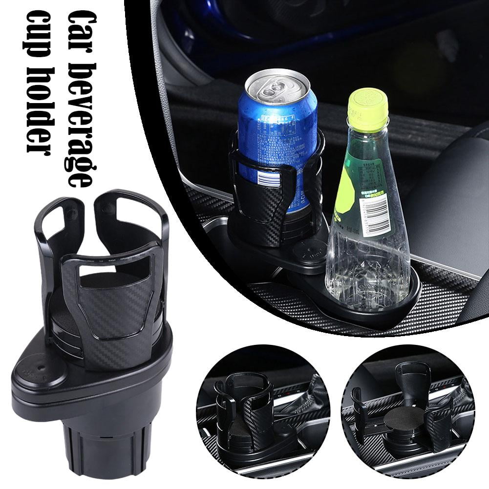 BE Universal Car Cup Holder Expander Adapter 2in1 Dual Cup Mount ...