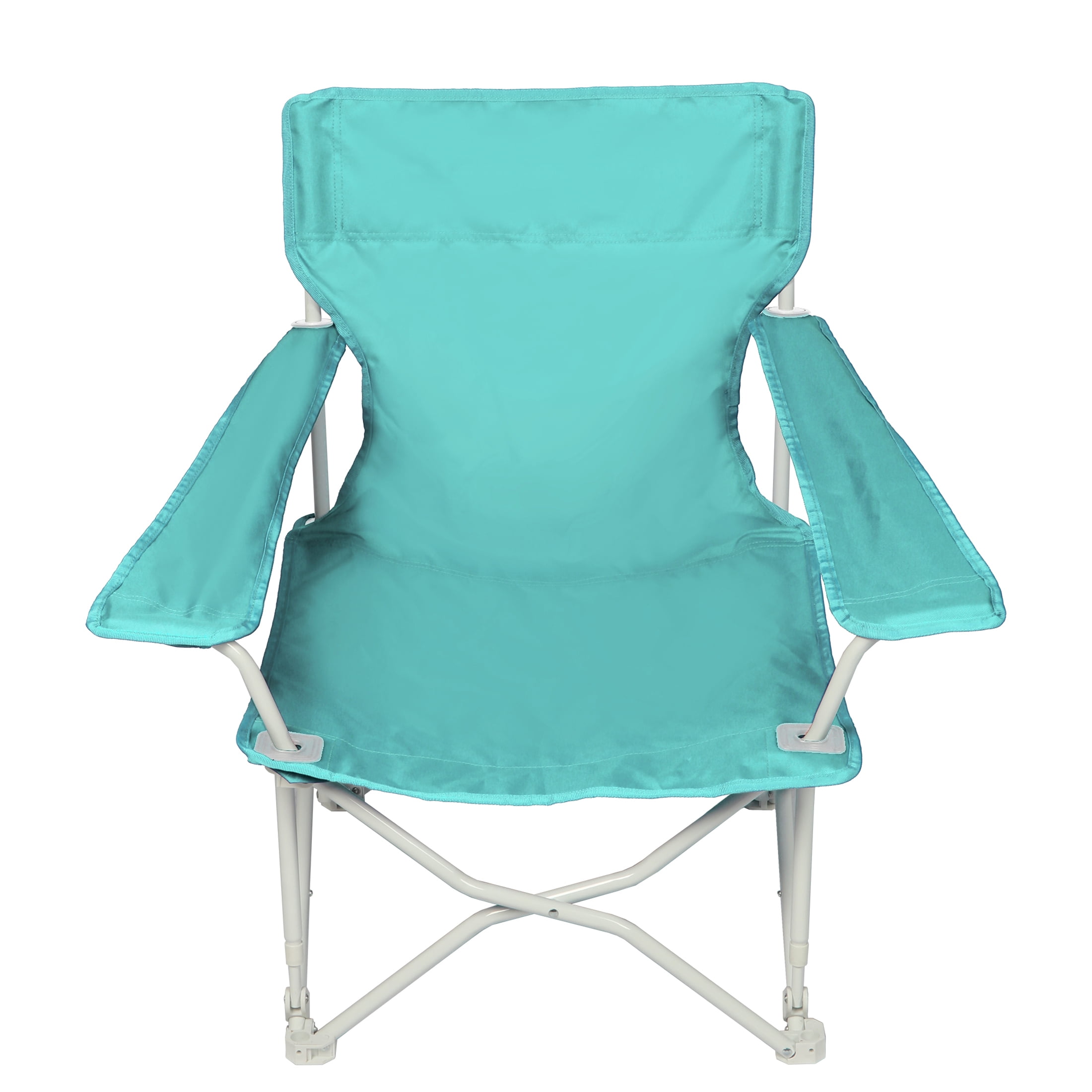 Mainstays Beach Bag Folding Chair With Storage Bag, Teal