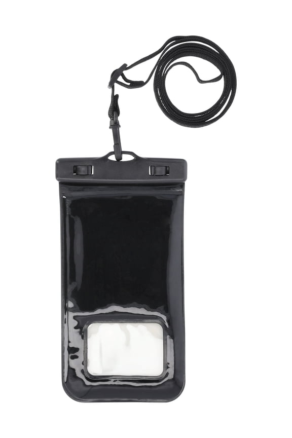 Women's Beach Water Resistant Phone Pouch, Black