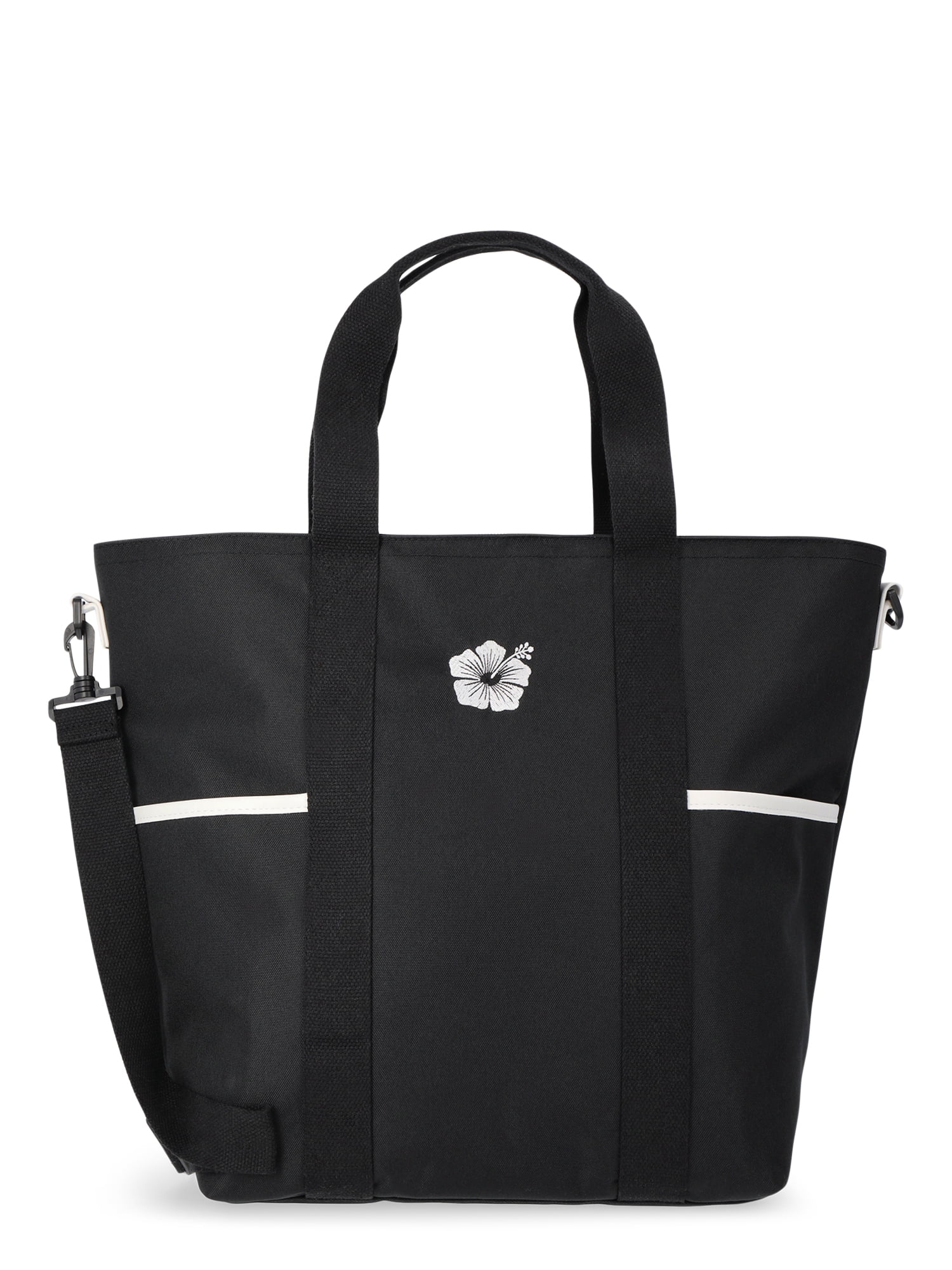 Women's Beach Insulated Tote Bag, Black