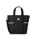 thumbnail image 1 of No Boundaries Women's Beach Insulated Tote Bag, Black, 1 of 5