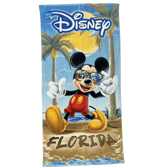 Disney Mickey Mouse Florida Beach Towel